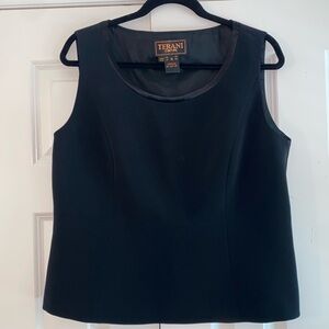 Terani Couture Scoopneck sleeveless top